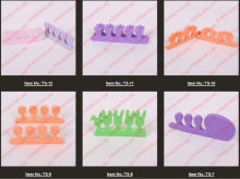 new cute design Environment purple color toe separator cheapest toe separator #4587841