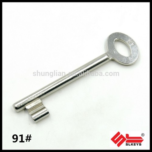 91# zinc alloy key blank
