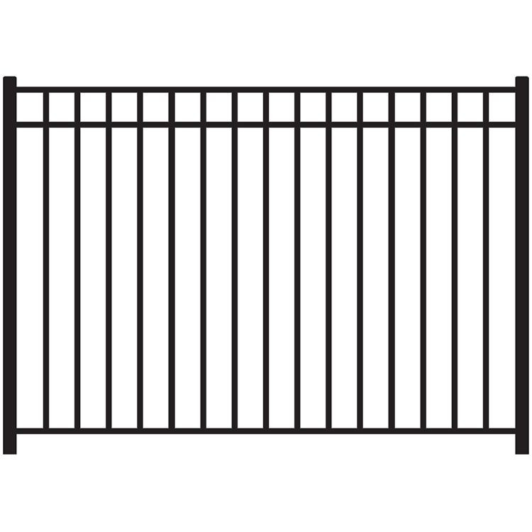 Wrought iron fence parts