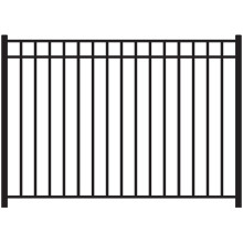 Wrought iron fence parts