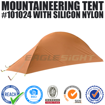 Lightweight Silicon Nylon Mountaineering Tent for 1-2 Person                        
                                                Quality Choice