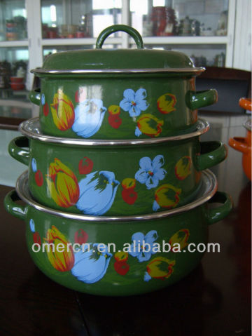 671ED enamel casserole/casserole