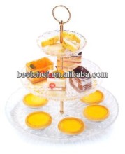 3-tiers Acrylic Pastry stand