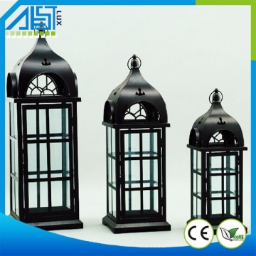 New design cube metal candle holder wrought iron candle holder