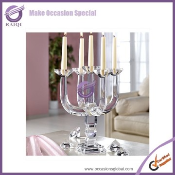 clear glass events wholesale decoration candle holder