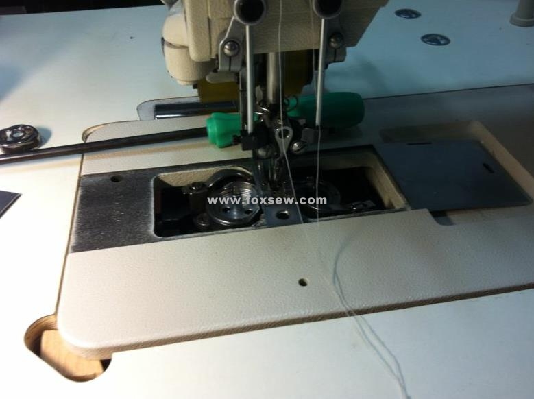 آلة الخياطة إبرة مزدوجة Hemstitch Picoting