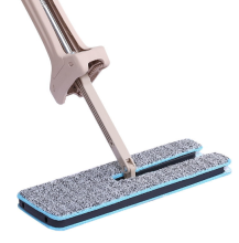 Hot Sell Double-Sided Flat Mop with Telescopic Comfortable Handle Cleaning Tool