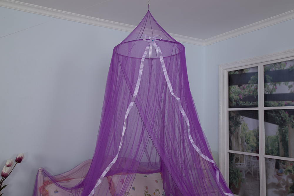 produce 100% polyester fabrics for mosquito net