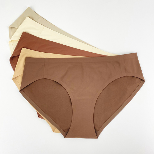 Slip bikini da donna quasi senza cuciture con taglio laser