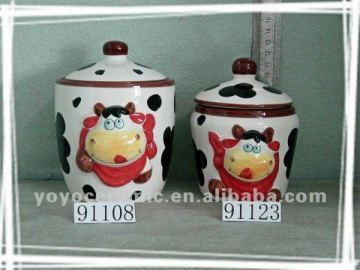 decorative tea coffee sugar canister