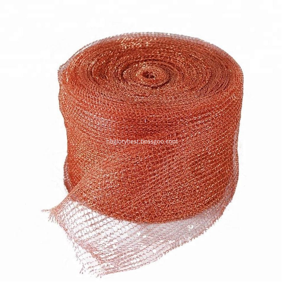 Copper Knitted Wire Mesh1
