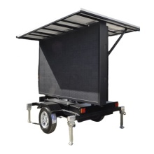 Portable Solar-Powered LED Trailer Signs for Dynamic Traffic Messaging
