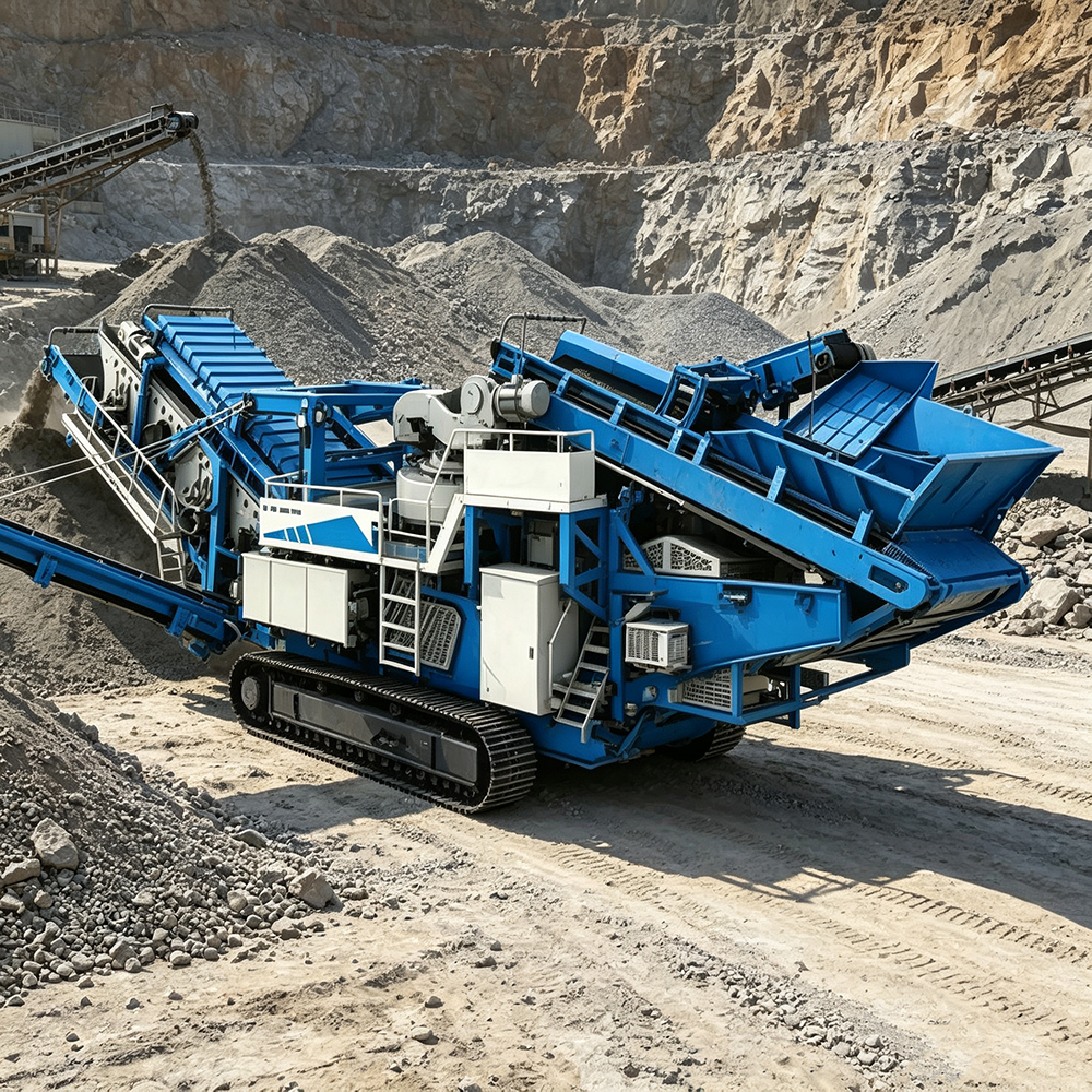 Nhà máy nghiền côn di động Mobile Cone Crusher Plant