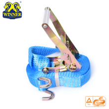 Certification Industrial Polyester Webbing Tie Down Ratcheting Strap