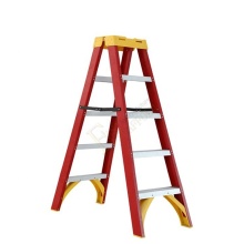 EN131 A Type Fibreglass Ladder - Industrial Manufacturers China Insulated Fiber Glass Step Tray