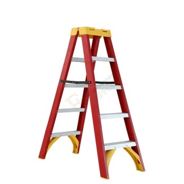 EN131 A Type Fibreglass Ladder - Industrial Manufacturers China Insulated Fiber Glass Step Tray