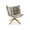 Muscle chair replica designer Husk lounge chair