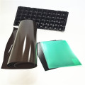 250 Micron pvc flocking Gold Metalized Film Chocolate