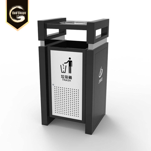 Poubelles de rue Bacs de recyclage commerciaux