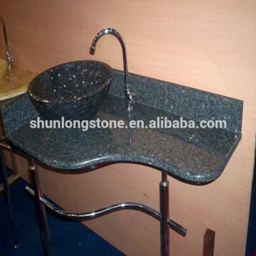 Blue Pearl granite wash top, granite wash basin