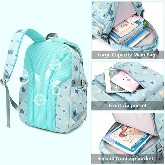 Girls Print Backpack