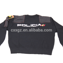 Wool uniform sweater