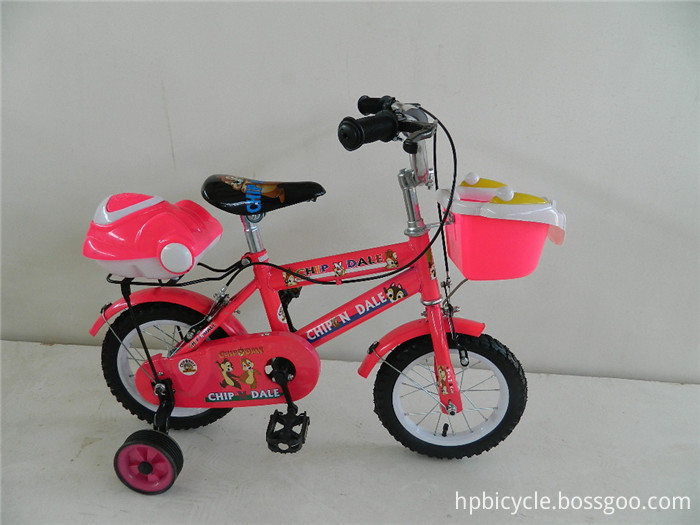 kids bicycle with barsket and box1