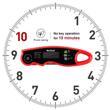 Digitale sonde Snelle thermometer Voedsel opvouwbaar