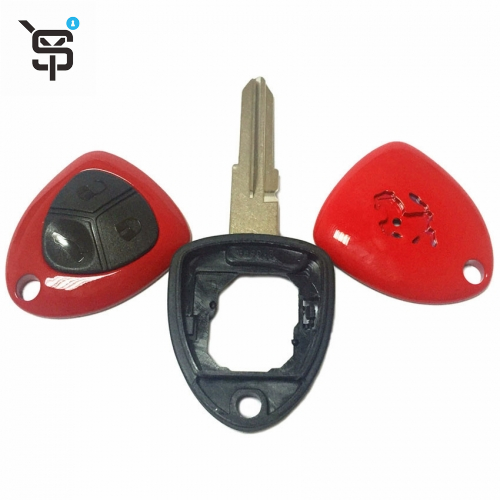 Best price OEM 1button car key shell for Ferrari silicone car key covers smart car key transponder