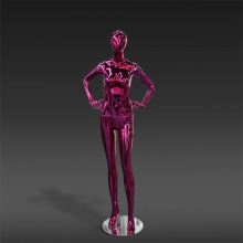 Female mannequin chrome mannequin head mannequin dummy model for display dress clothing