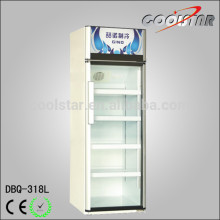 French door 318L commercial drink merchandiser