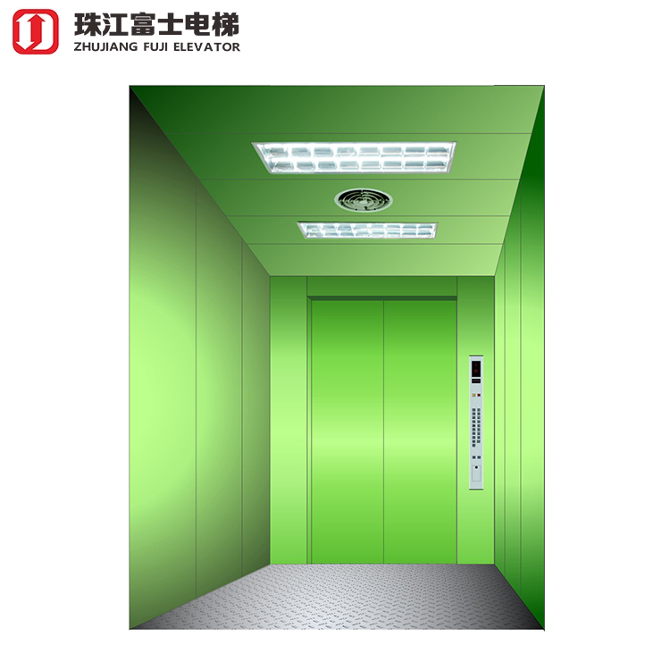 High Quality Cheap Lift Fuji Cargo Lift Loading Device Goods Elevators Zhujiang Fuji 1000-8000kg 220v/380v Zhujiangfuji Monarch