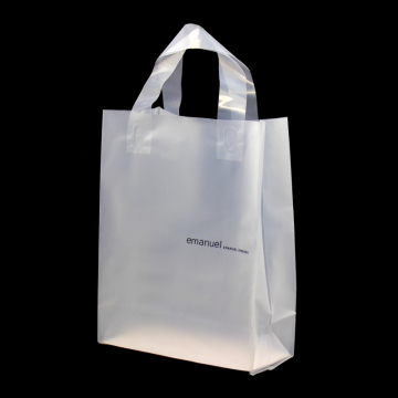 Recycling Fancy Style LDPE Handle Bag