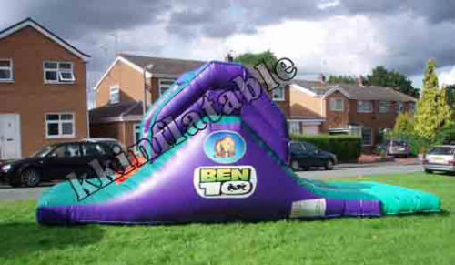 outdoor inflatable slide trampolin water slide, high quality outdoor inflatable water slide for kids