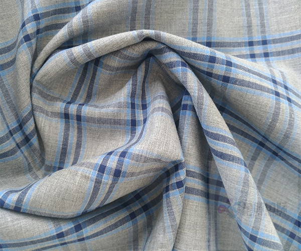 Solid High-quality Woven Yarn Dyed Cotton Fabric2