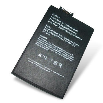 Laptop Battery with 6,600mAh Capacity, Suitable for Apple Powerbook G3 Series