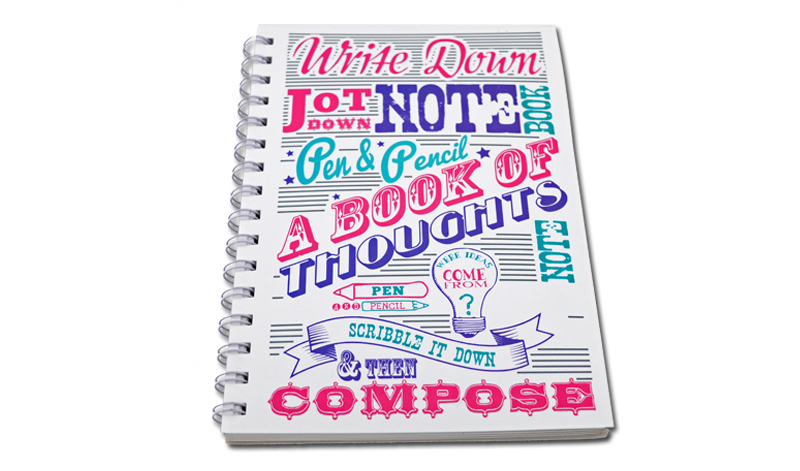 Cheap Creative Exercise Book Writing Notebook