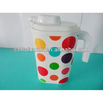 Plastic jugs with lids