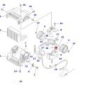 قطع غيار كوماتسو الكهربائية PC400-6 Motor ND062500-3740