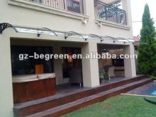 outdoor canopy awning/aluminum canopy awning/polycarbonate diy door window gazebo canopies awn