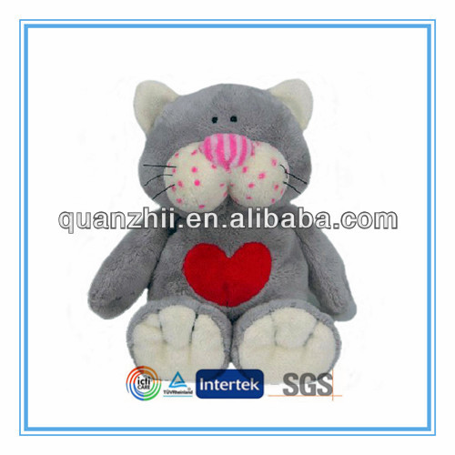 Cute soft cat toy for children