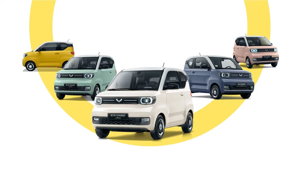 Wholesale Hongguang Mini EV Macaron 2022 Electric Car Small Electric Vehicle Mini Electric Car
