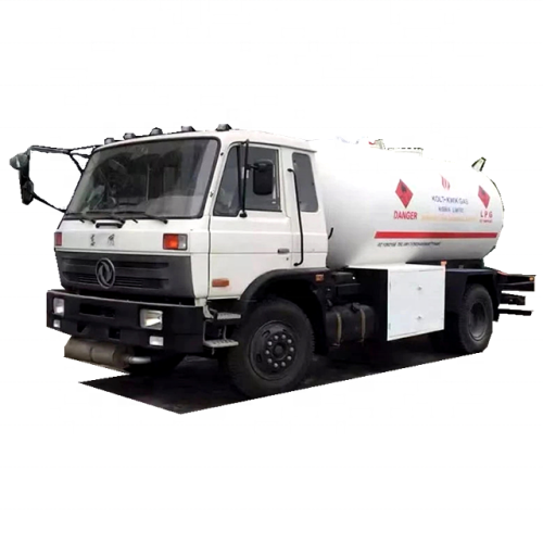 7tons 8tons 12cbm LPG Bobtail Truck Dongfeng Cooking mobile Gas Cylinder Refueling Truck for sale