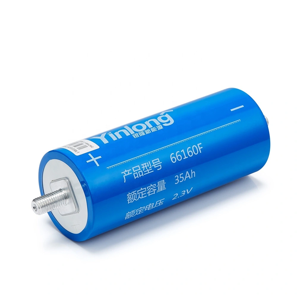 Yin Long Quick-Charging 2.3V 35ah Lithium Titanate Battery Lto Battery Cells