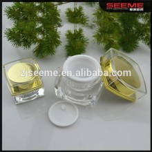 5g Round cosmetic container small plastic cosmetic containers mini acrylic jar