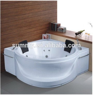 1000m cheap corner clear acrylic massage bathtub SMT025