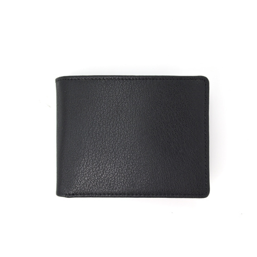 Custom Logo Wallets Simple Style Men Leather Wallets