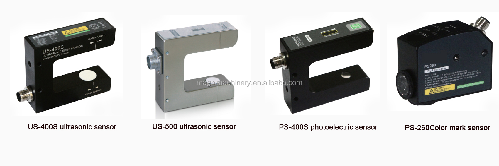 EPC-A10 Web Guide Control System with Ultrasonic Sensor