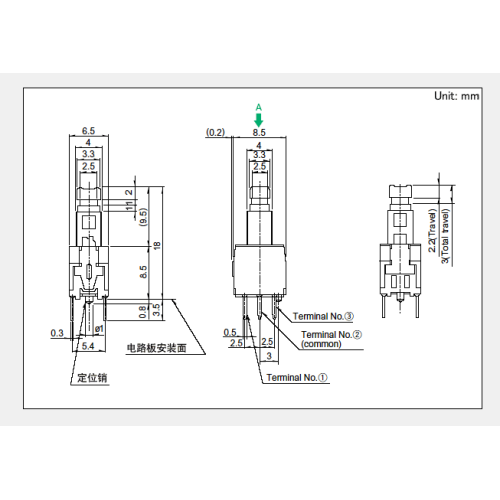 Spph4 series push switch