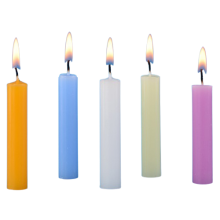 100% pure paraffin wax commom candle to africa